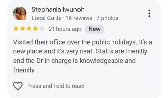 Royal Specs Eye Clinic Review