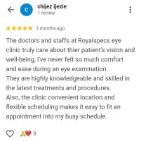 Royal Specs Eye Clinic Review